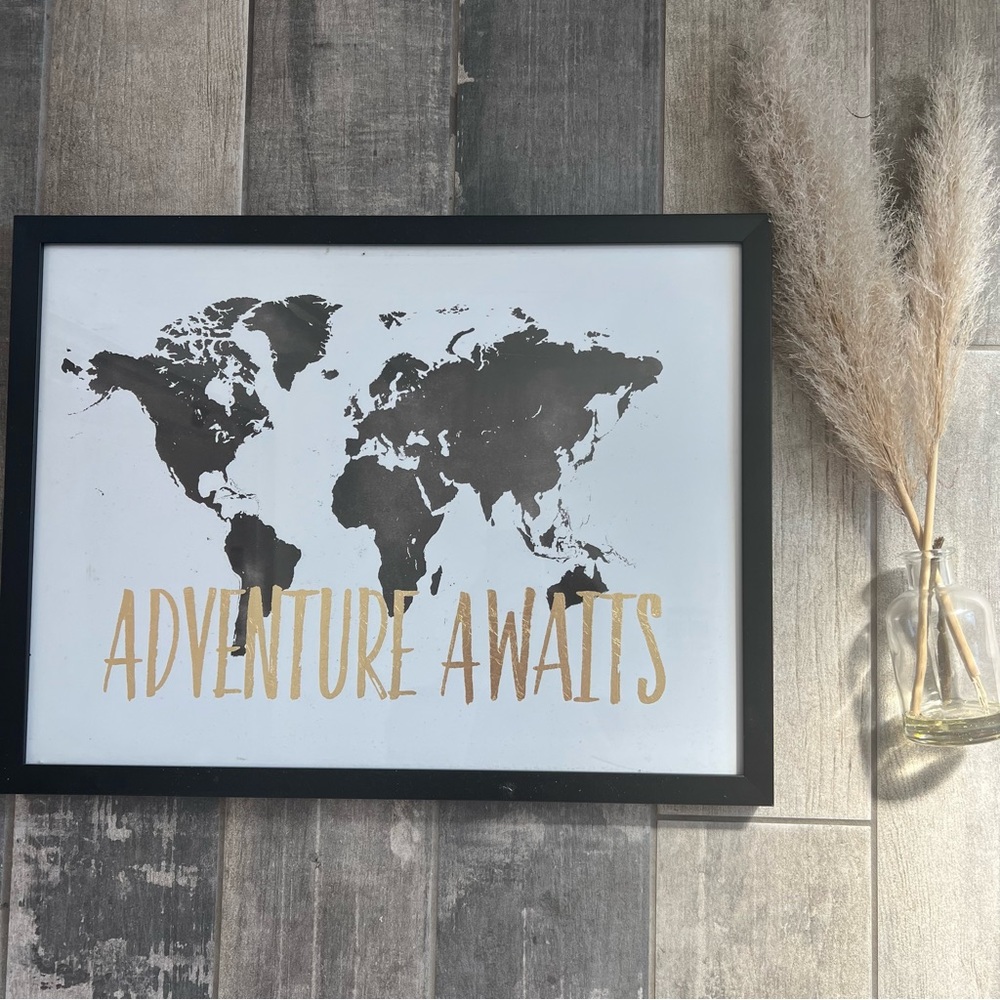 Adventure Awaits Decor Sign